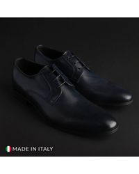 Made in Italia Blue Florent Lace-up Shoes for men