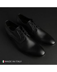 Made in Italia Black Florent Lace-up Shoes for men