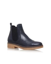 carvela flat ankle boots