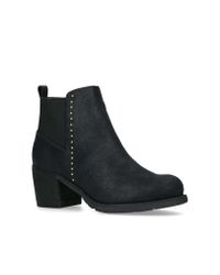 Moda In Pelle Angela Black Heeled Ankle Boots Moda
