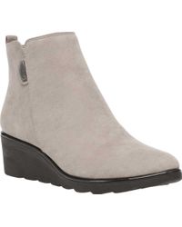 anne klein admina wedge bootie