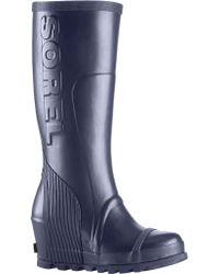 red sorel rain boots