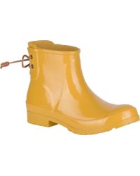 sperry rain booties