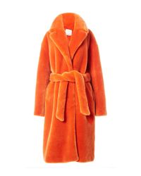tibi fur coat