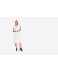 Ulla Johnson - White Louise Embroidered Dress - Lyst
