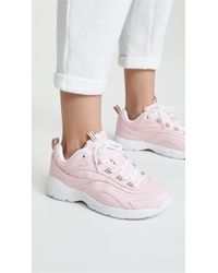 pink fila ray