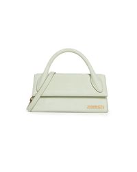 Jacquemus Leather Le Chiquito Long Bag in Green | Lyst