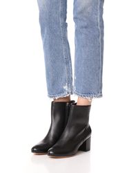 SCHUTZ Women's Lupe Stacked Ankle Booties