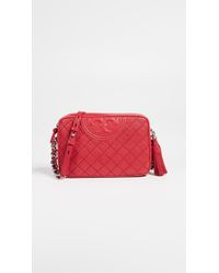 tory burch red sling bag