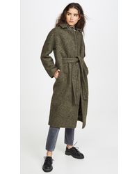 ganni boucle wool jacket