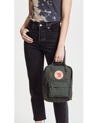 kanken mini forest green