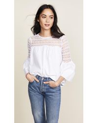 White Boho Tops for Women - Up to 73% off at Lyst.com