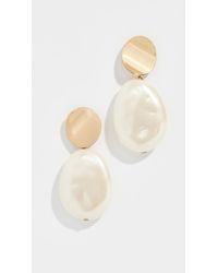 kate spade gold drop earrings