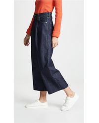 levi's ribcage pleated crop jeans