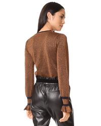 Baum und Pferdgarten Synthetic Carmel Sweater in Copper (Brown) - Lyst