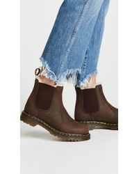 dr martens leonore sherpa