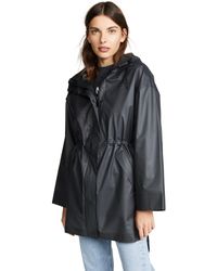hunter vinyl raincoat