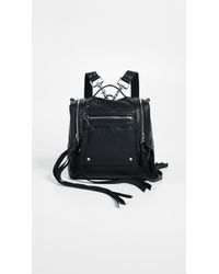 mcq leather backpack