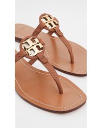 Tory Burch Mini Miller Leather Thong