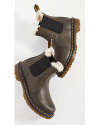 Dr martens leonore olive green Clearance