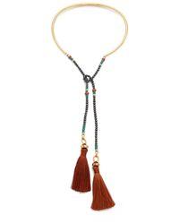 Lizzie Fortunato | Metallic Western Collar Ii Necklace | Lyst