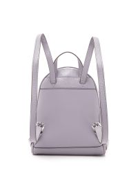michael kors purple backpack