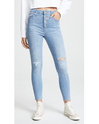 Levi's mile high super skinny ankle jeans Clearance