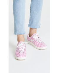 pink tretorn sneakers