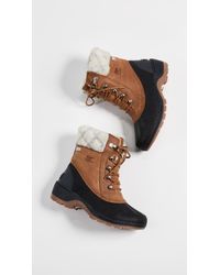Sorel Women's Brown Whistler Mid Waterproof Winter Boots