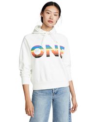 Rebecca Minkoff Multicolor Pride Rainbow Hoodie