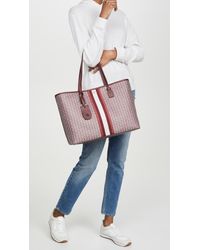 gemini link canvas tote tory burch