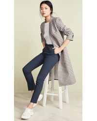 Tibi Multicolor Zion Plaid Lab Coat