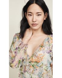 Zimmermann Multicolor Ninety-six Flutter Playsuit