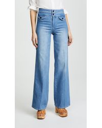 wide leg 70s jeans