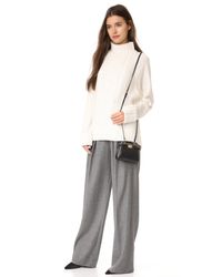 theory mock neck sweater