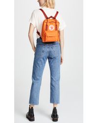 fjallraven kanken mini burnt orange