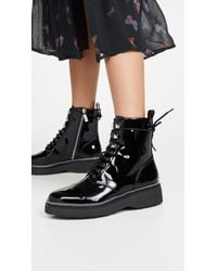 michael kors haskell combat boots