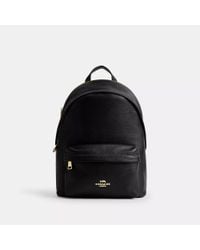 COACH Signature Small Backpack in Black | Lyst