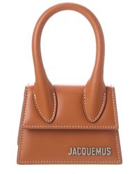 Jacquemus Le Carinu Leather Shoulder Bag in Orange | Lyst