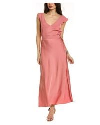 Ted Baker Alltaa Knitted And Faux-leather Midi Dress in Brown | Lyst Ted Baker Alltaa Knitted And Faux-leather Midi Dress in Brown | Lyst