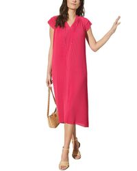 J.McLaughlin Wellesley Linen Dress in Pink | Lyst