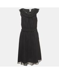 black tights with cream dress Jetsam Mini Dress in Cream , Frill main image 0