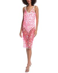 knee length dresses for ladies Kinsley White Lace Midi Dress main image 1