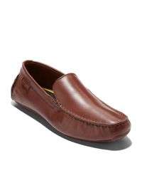 Cole Haan Sullivan Grand Slip On Venetian Drivers in Black  display picture 2