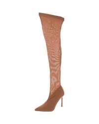 Steve Madden Spritz Over The Knee Boot in Black | Lyst