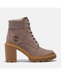 Timberland Allington 14 Inch Side Zip Womens Boot in Brown Lyst