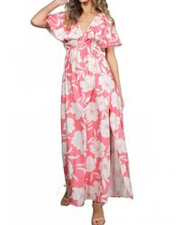 red statement dress Long Formal Dress CD791 by Ladivine Burgundy / 14