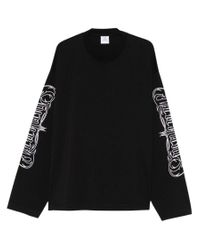 Vetements Gothic Font Longsleeve in Black for Men | Lyst Vetements Gothic Font Longsleeve in Black for Men | Lyst