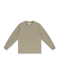 Aimé Leon Dore Pointelle-Knit Long-Sleeved T-Shirt in White for
