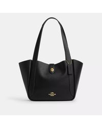 COACH Hadley Turnlock Tote Bag in Blue | Lyst